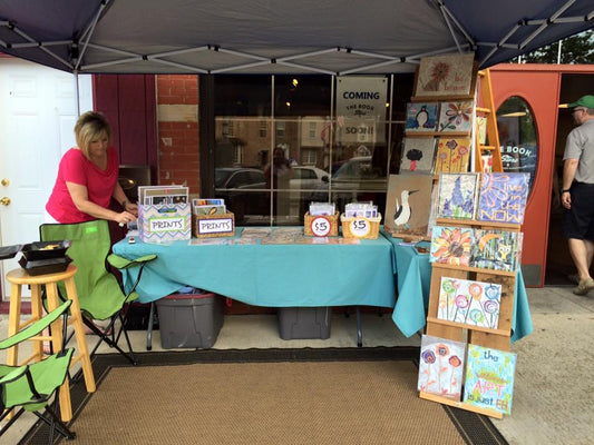 My First Art Fair Booth: The Top 10 Things I Learned