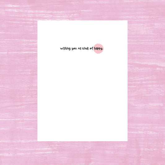 Birthday Dots - Birthday Card