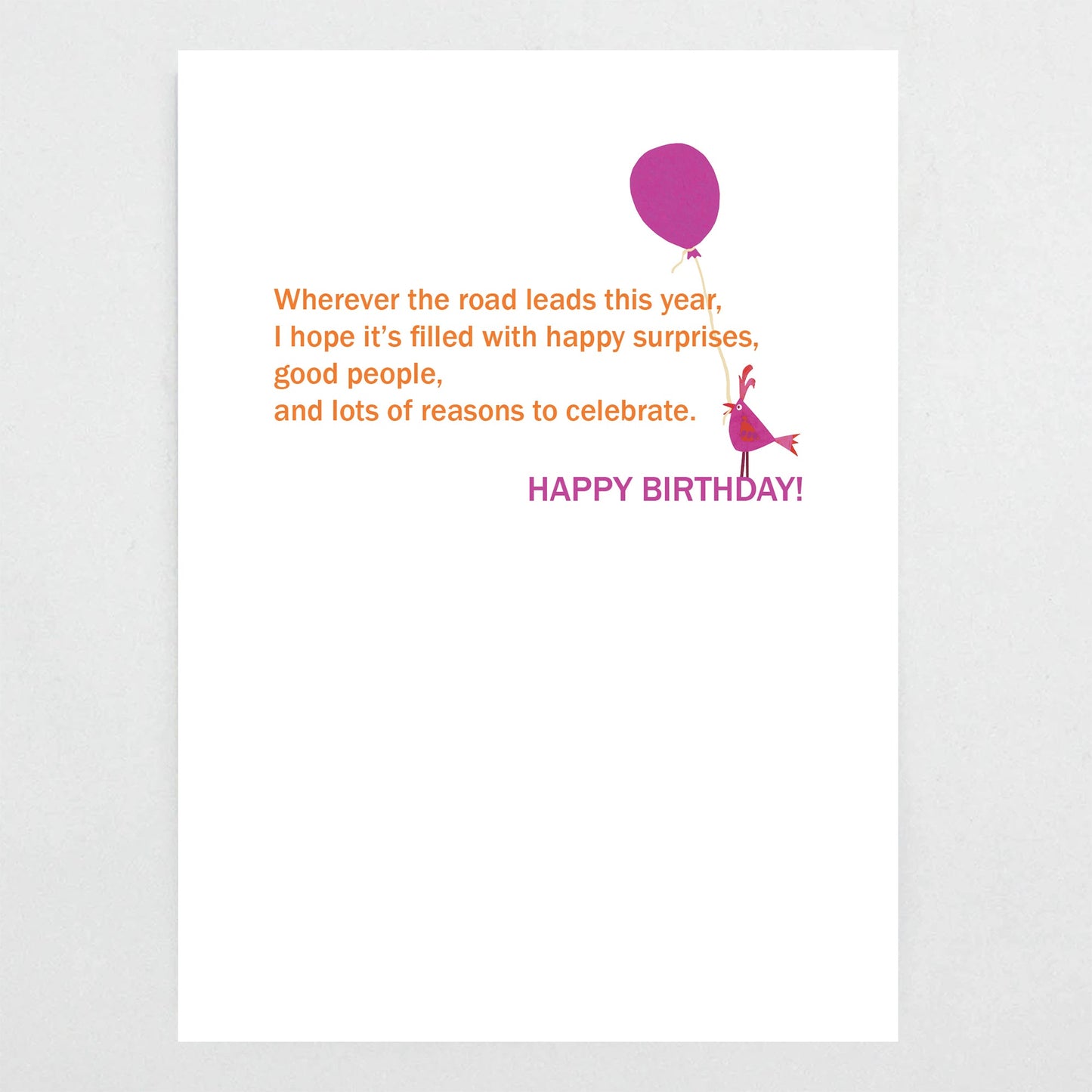 Fueled by Kindness & Cake - Happy Birthday Card