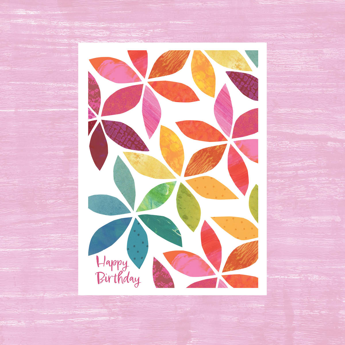 Bright & Colorful Birthday - Greeting Card