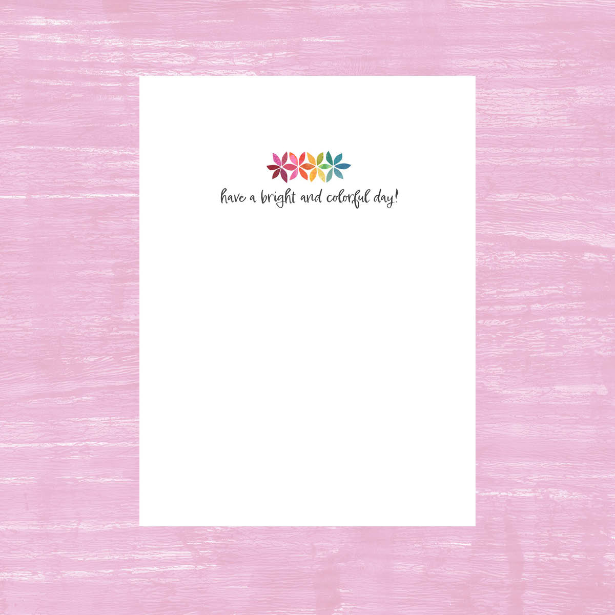 Bright & Colorful Birthday - Greeting Card