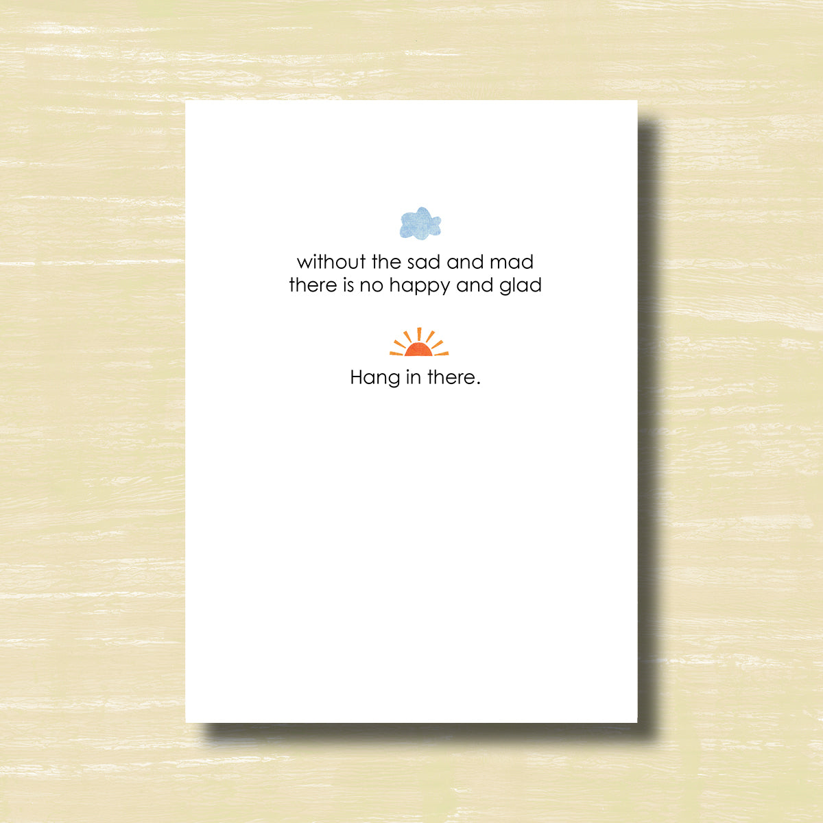 It's OK to Feel - Greeting Card