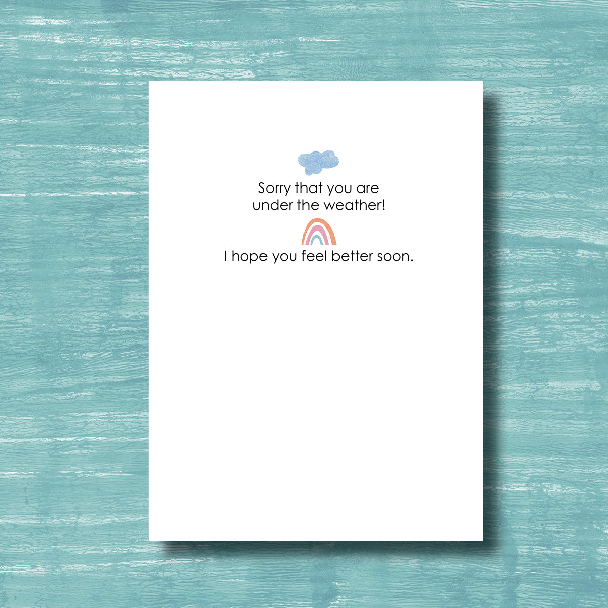 Rain Cloud - Greeting Card