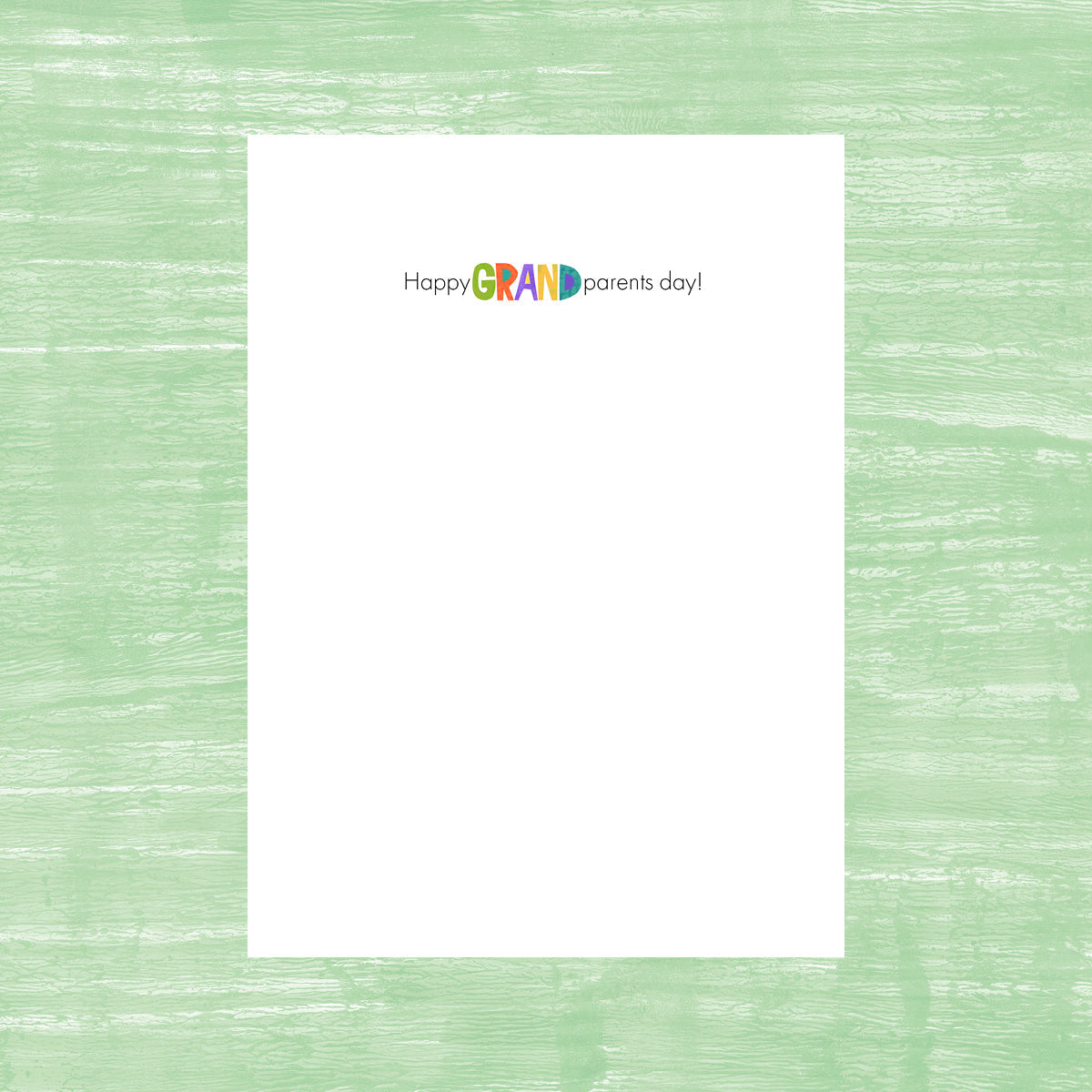 You Make Life Grand - Greeting Card