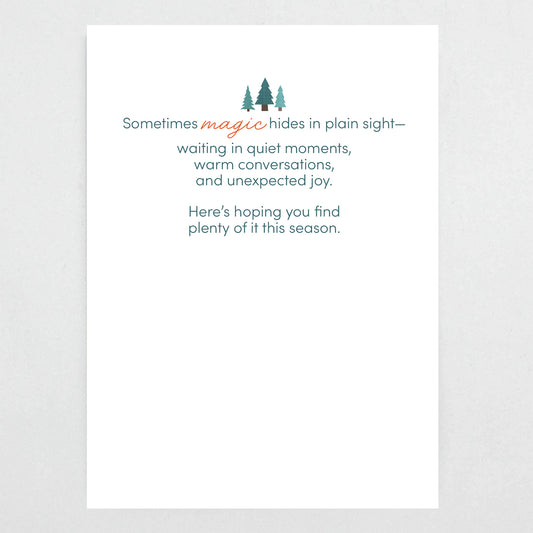 'Tis the Season for Magic - Holiday & Christmas Card