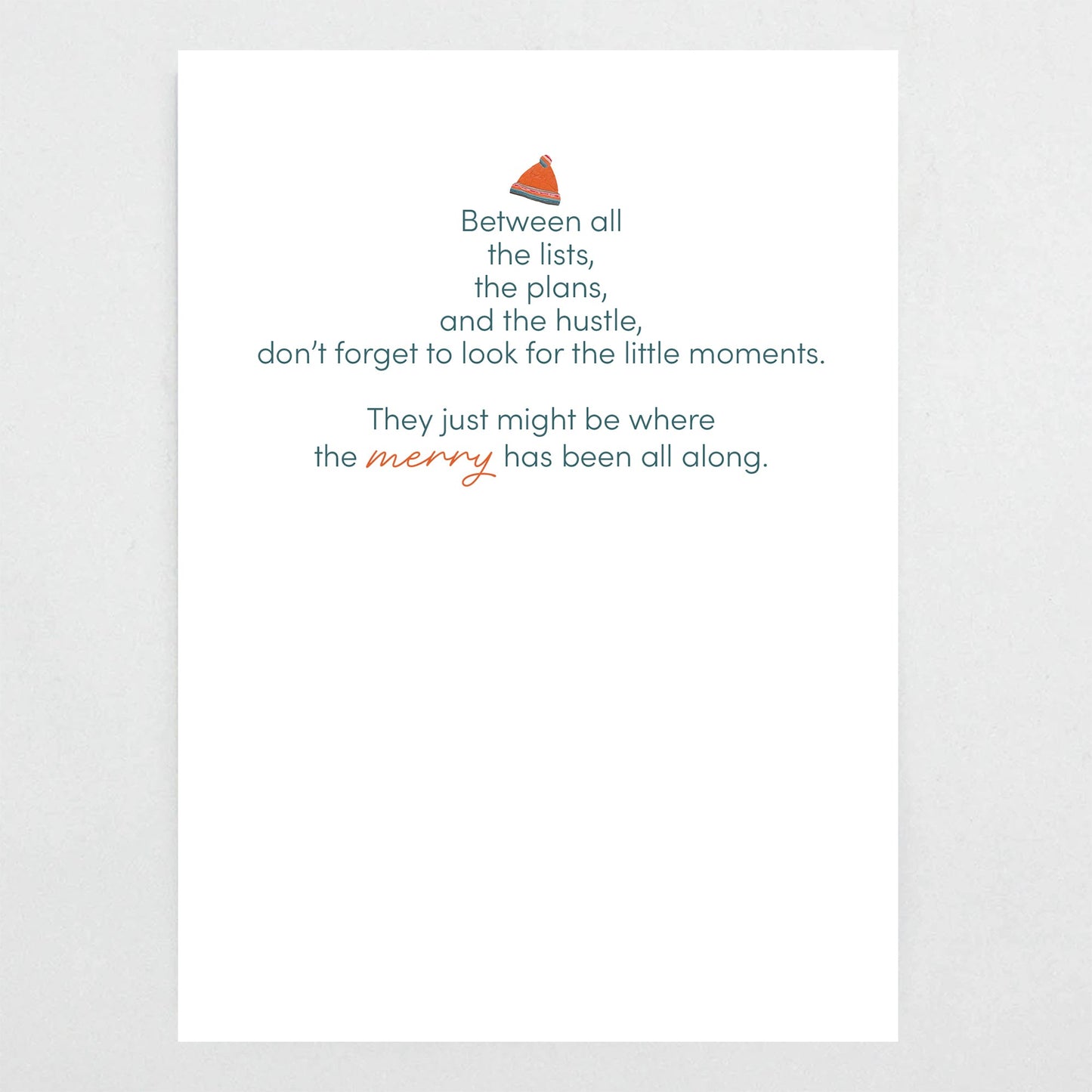 Find the Merry Holiday Card - Christmas Card, Winter Greeting