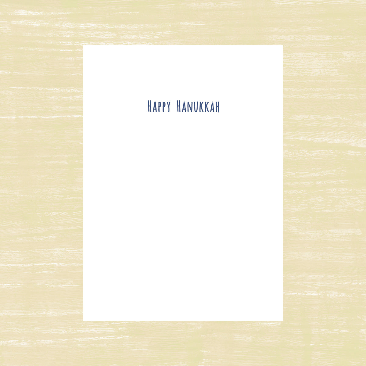 Happy Hanukkah - Greeting Card