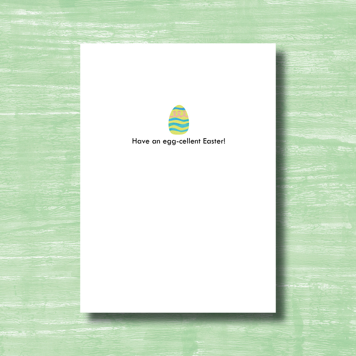 Easter Eggs - Greeting Card