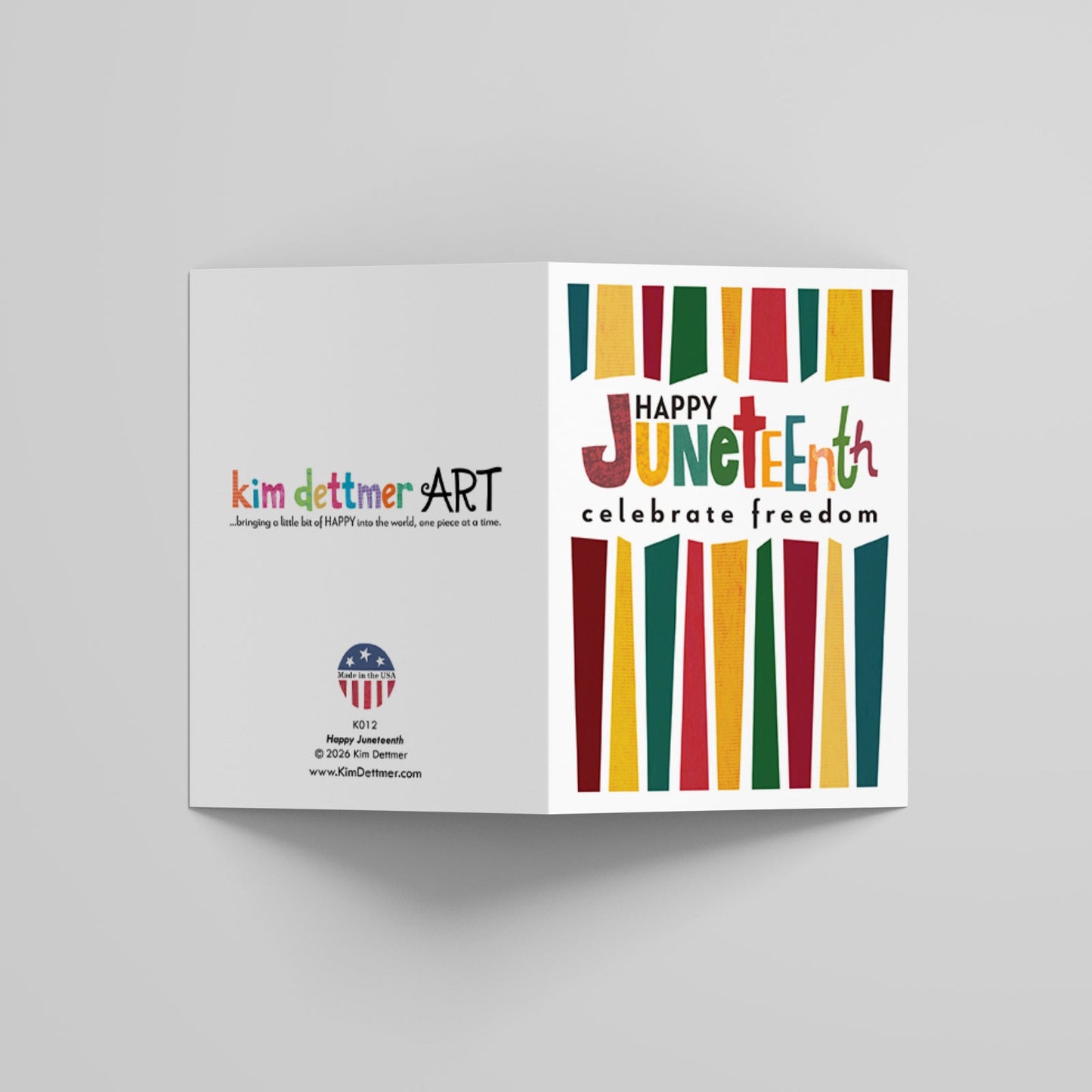 Happy Juneteenth - Greeting Card