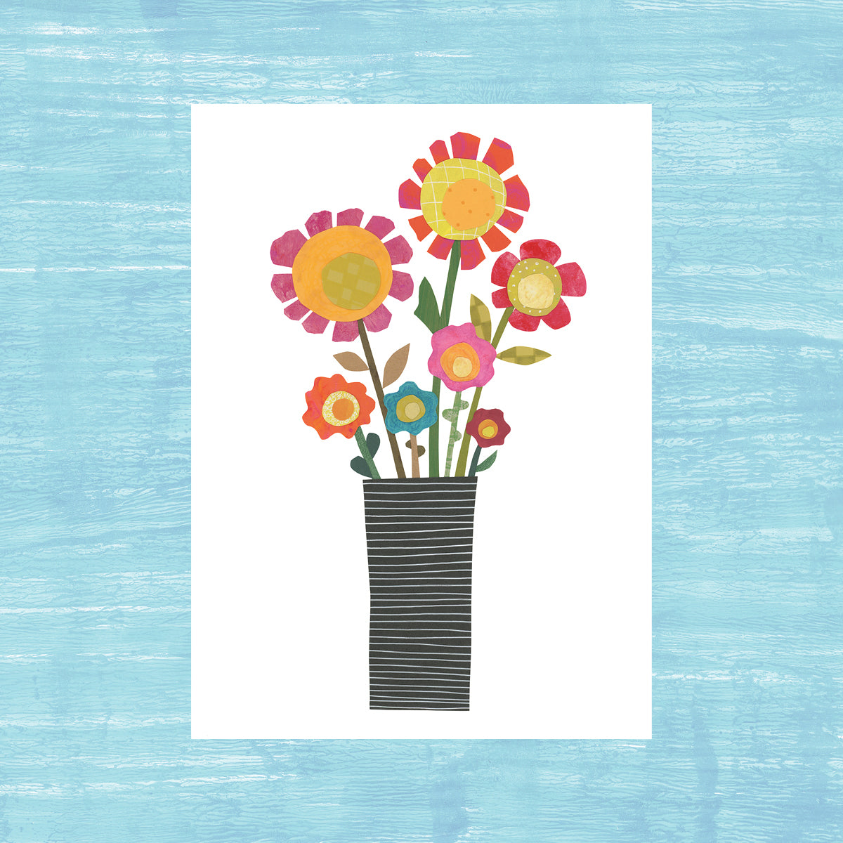 Darby Daisies - greeting card