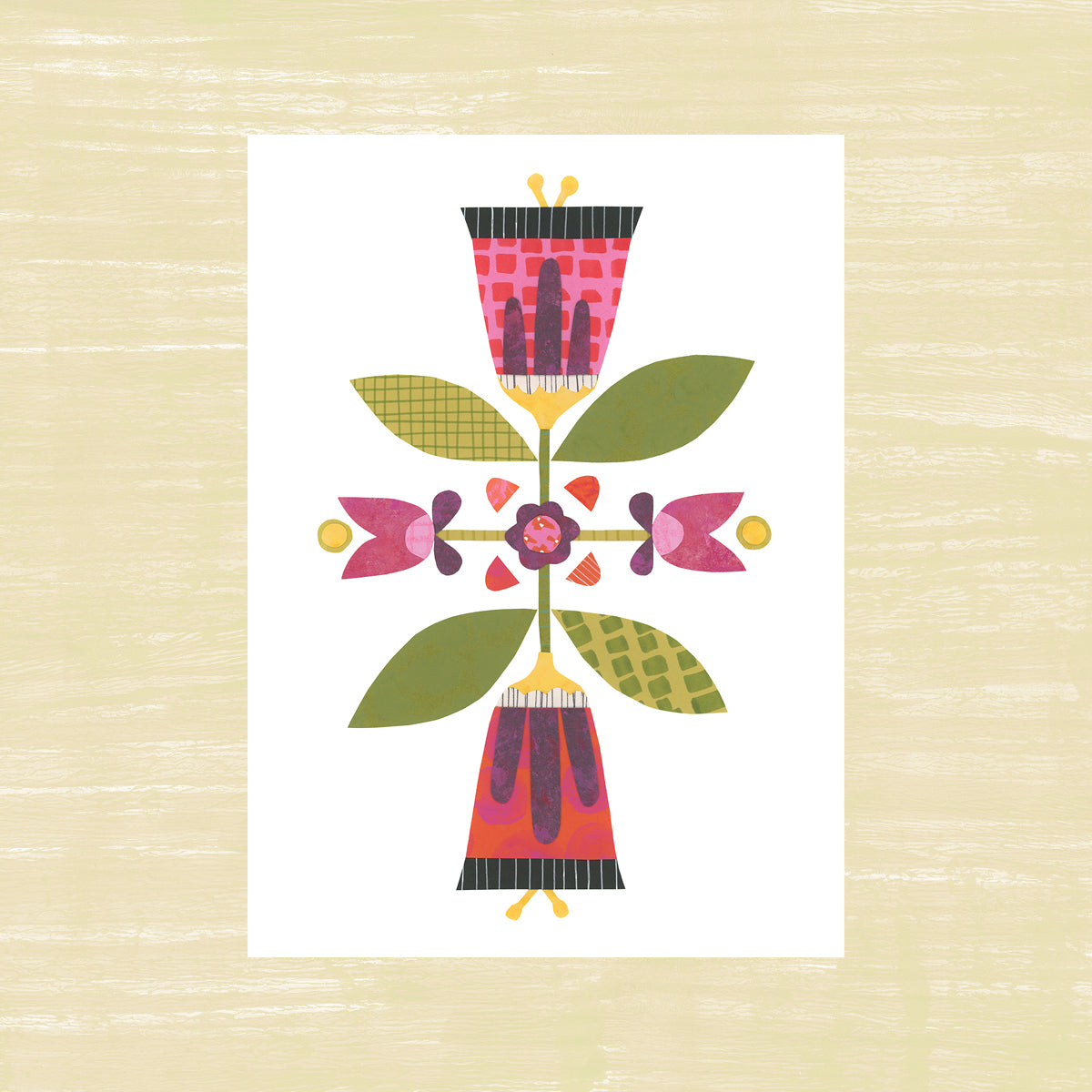 Signe Flowers - greeting card