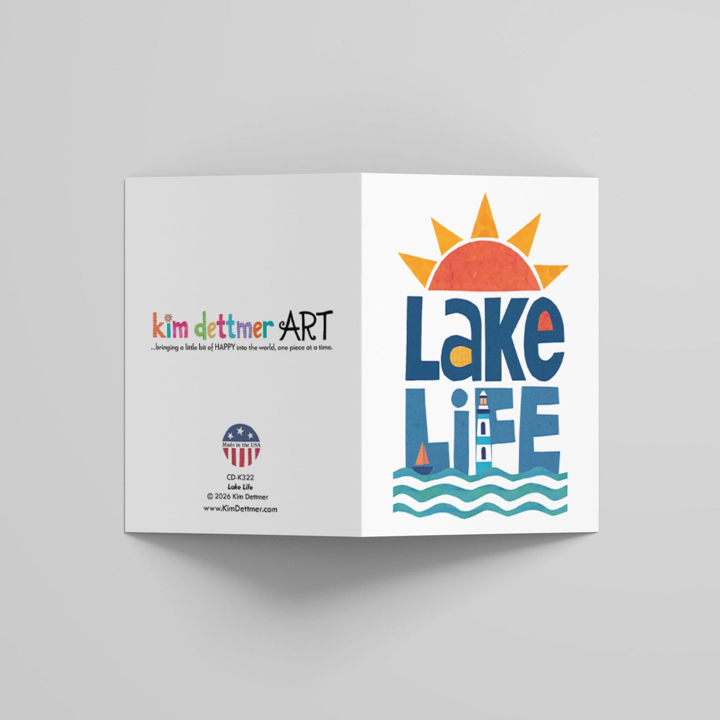Lake Life - Greeting Card