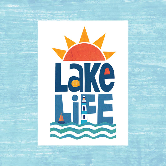 Lake Life - Greeting Card