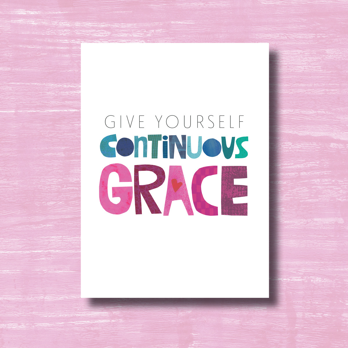 Continuous Grace - Greeting Card