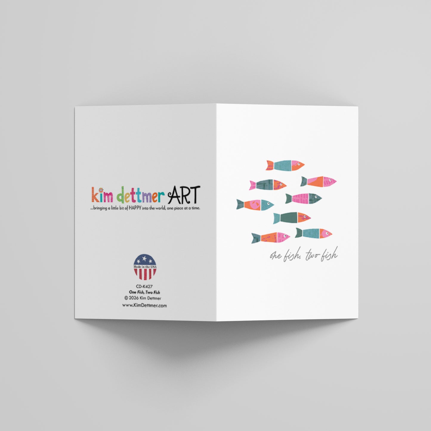 One Fish Two Fish - Greeting Card