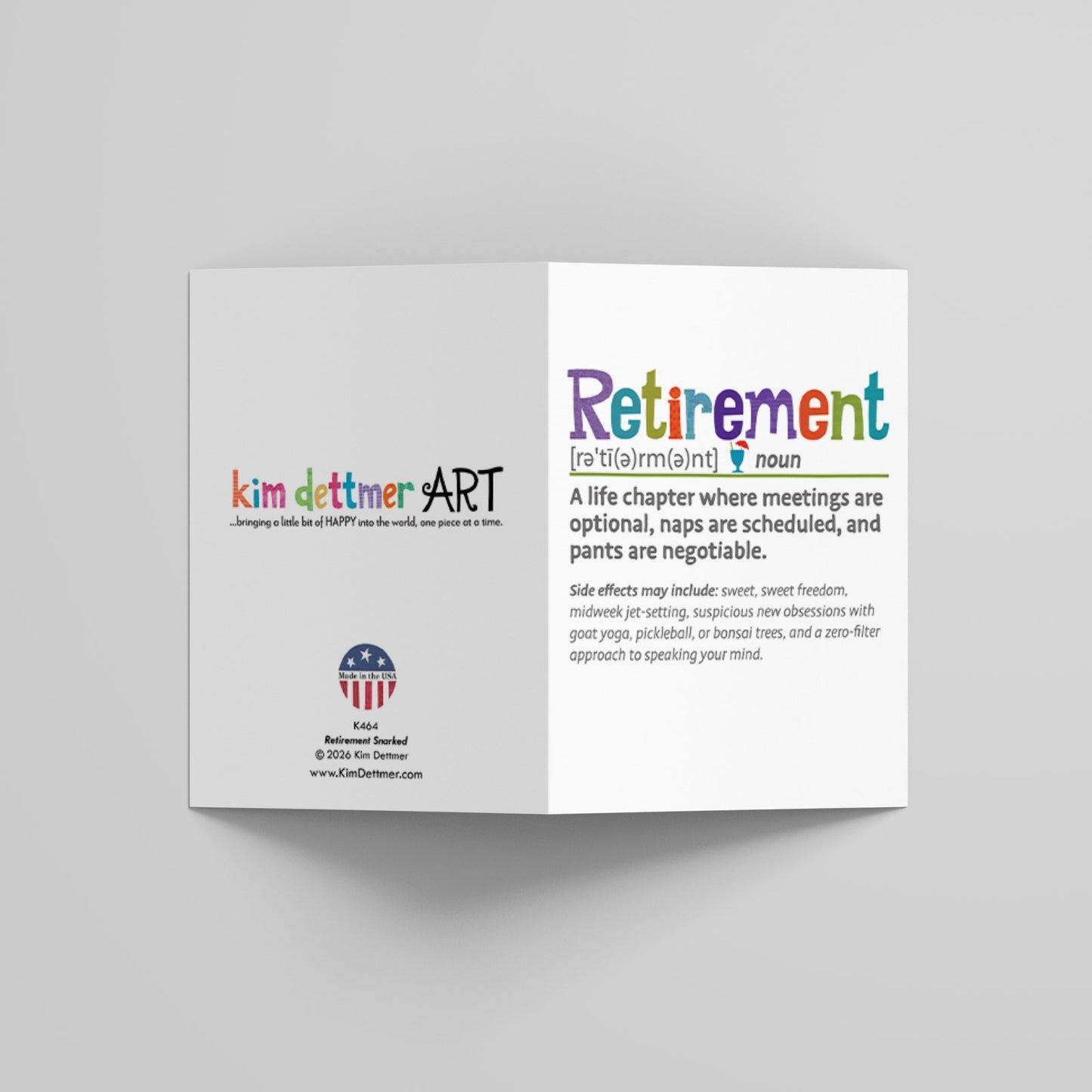 Retirement Snarked - Greeting Card