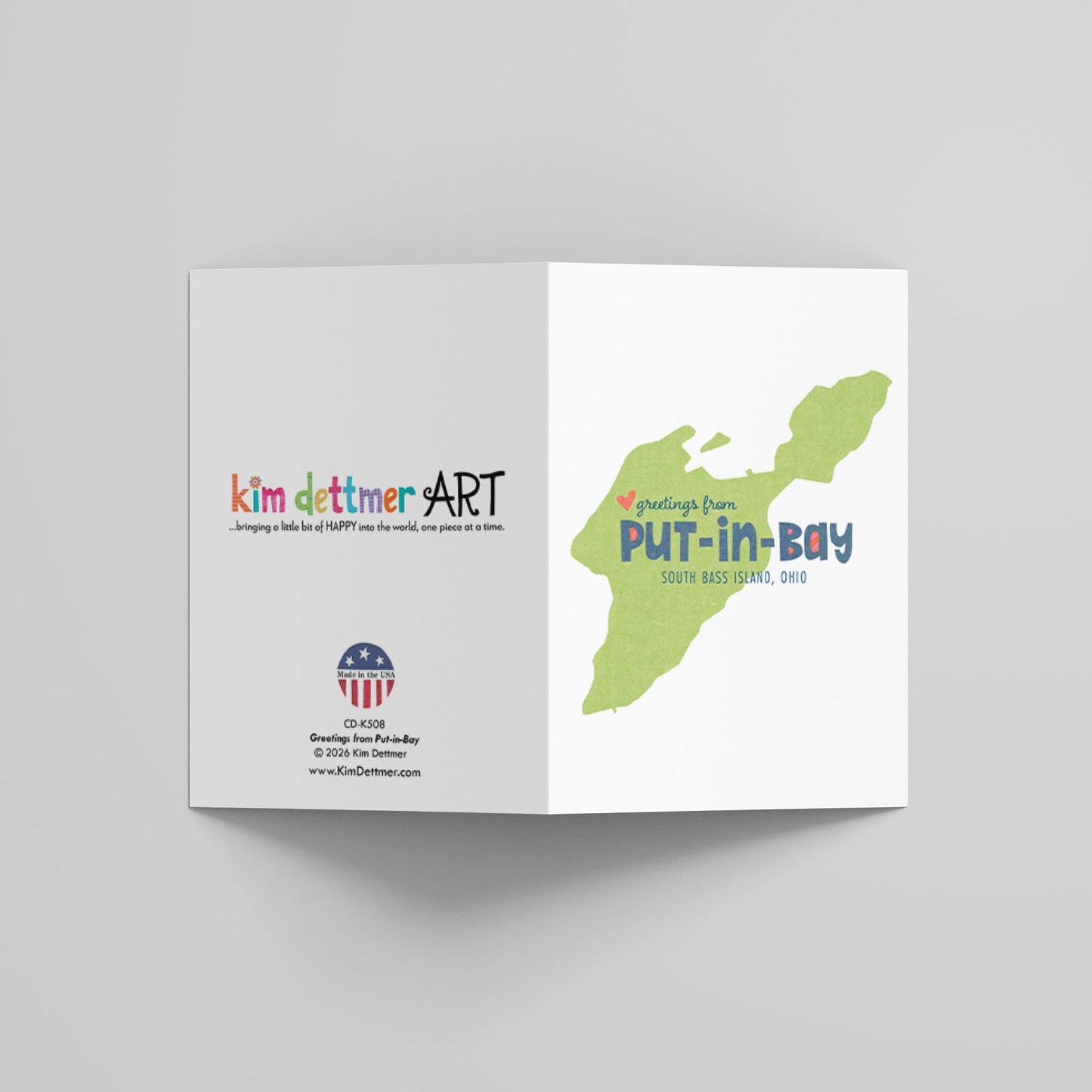 Greetings from Put-in-Bay - Greeting Card