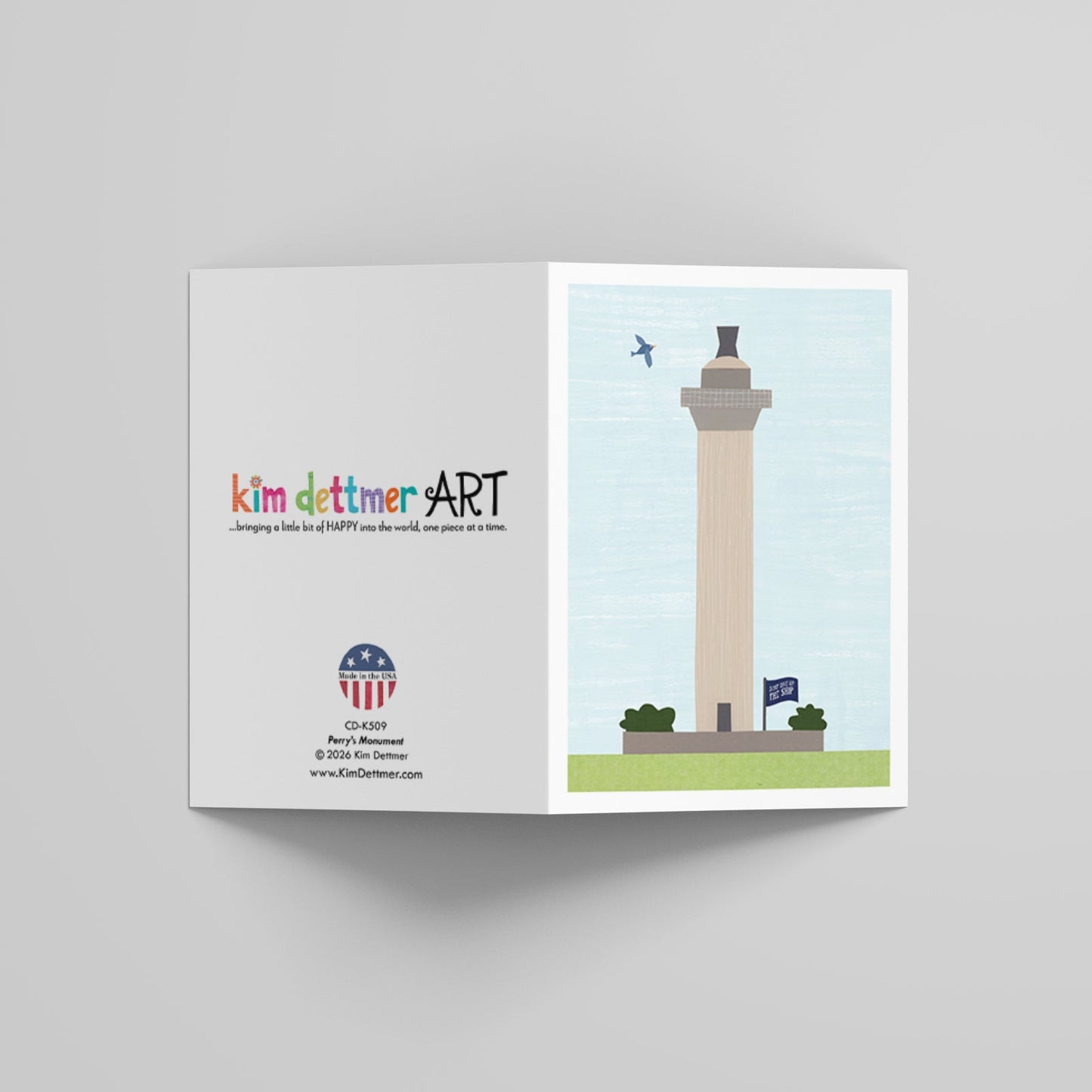 Perry's Monument - Greeting Card