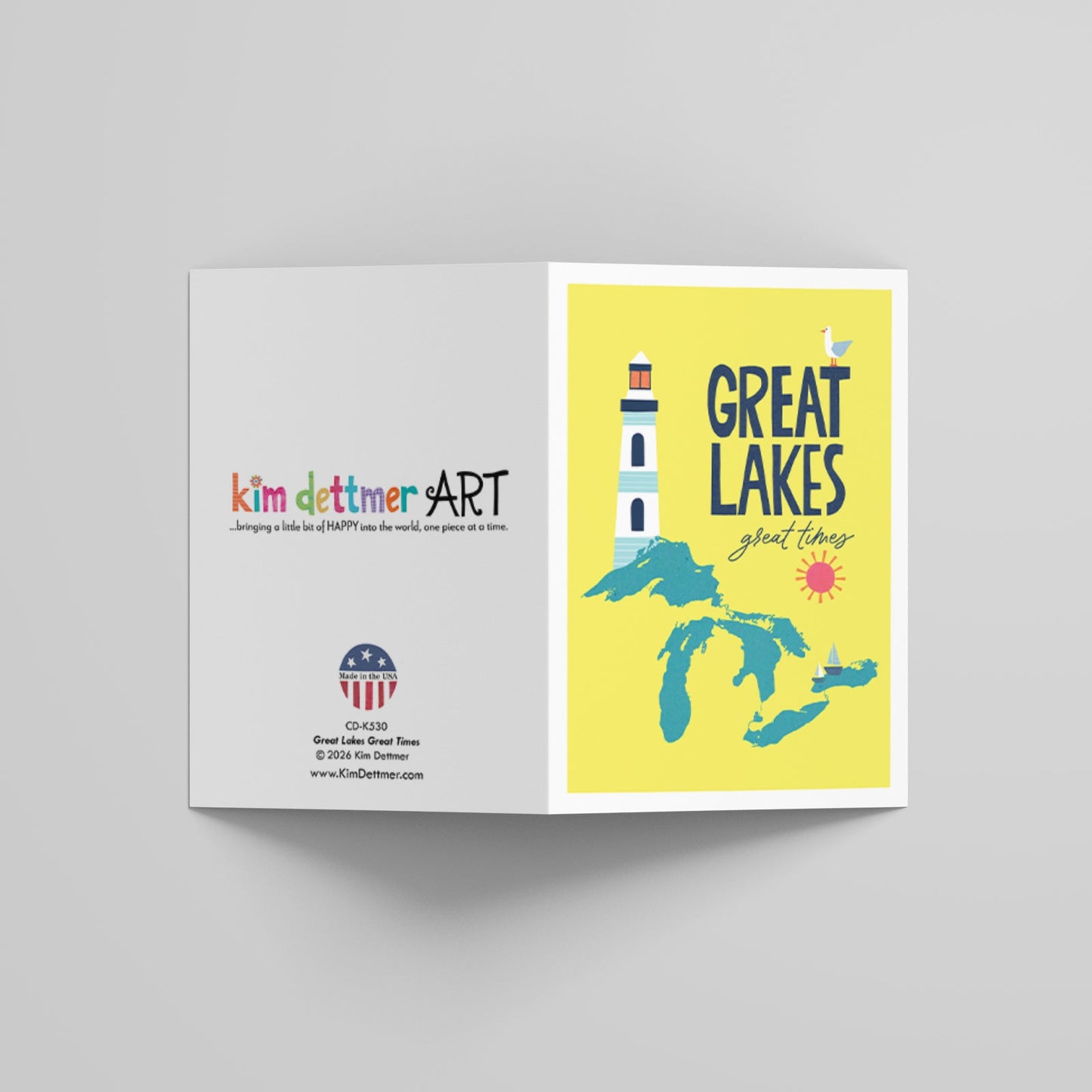 Great Lakes, Great Times - Greeting Card