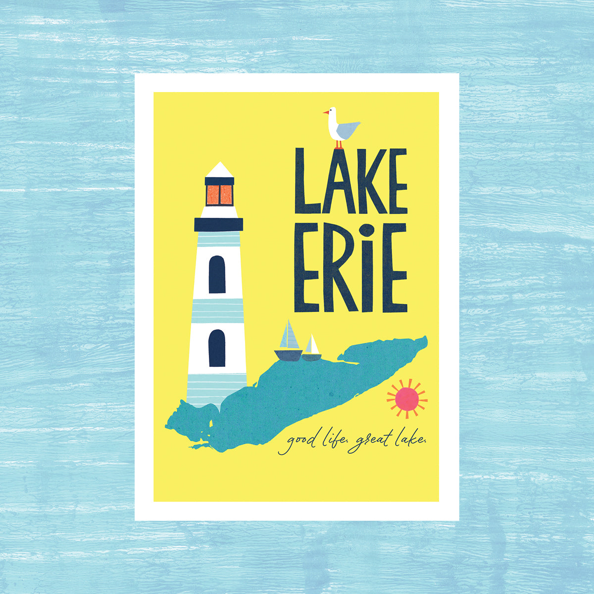 Lake Erie - Greeting Card