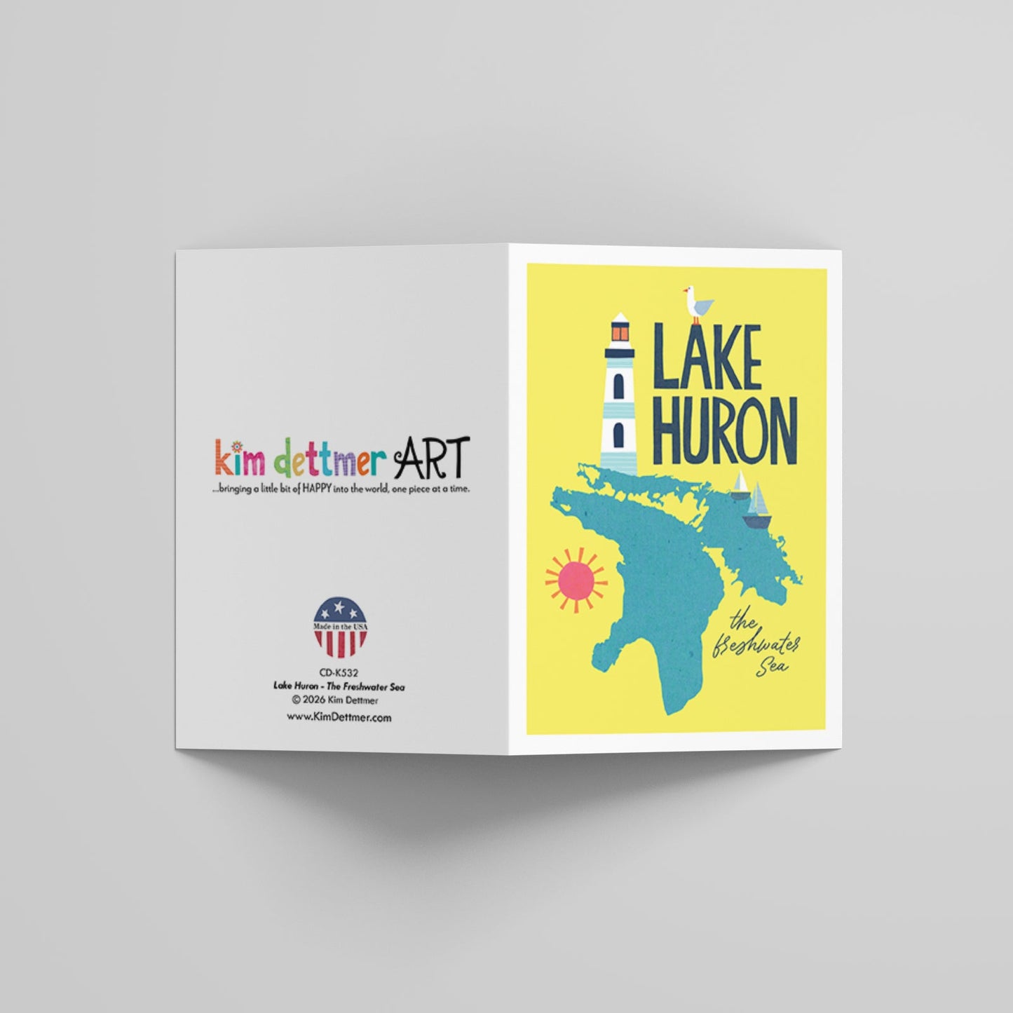 Lake Huron - Greeting Card