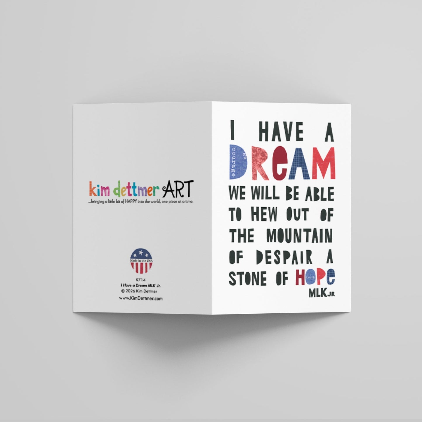 I Have a Dream - Greeting Card