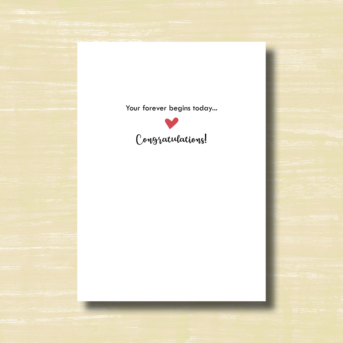 Happily Ever After - Greeting Card