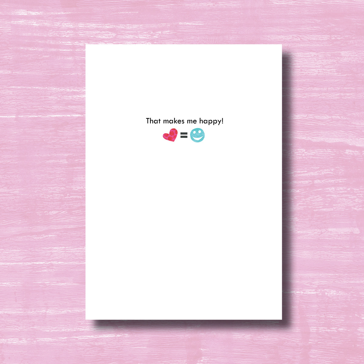 You + Me - Greeting Card