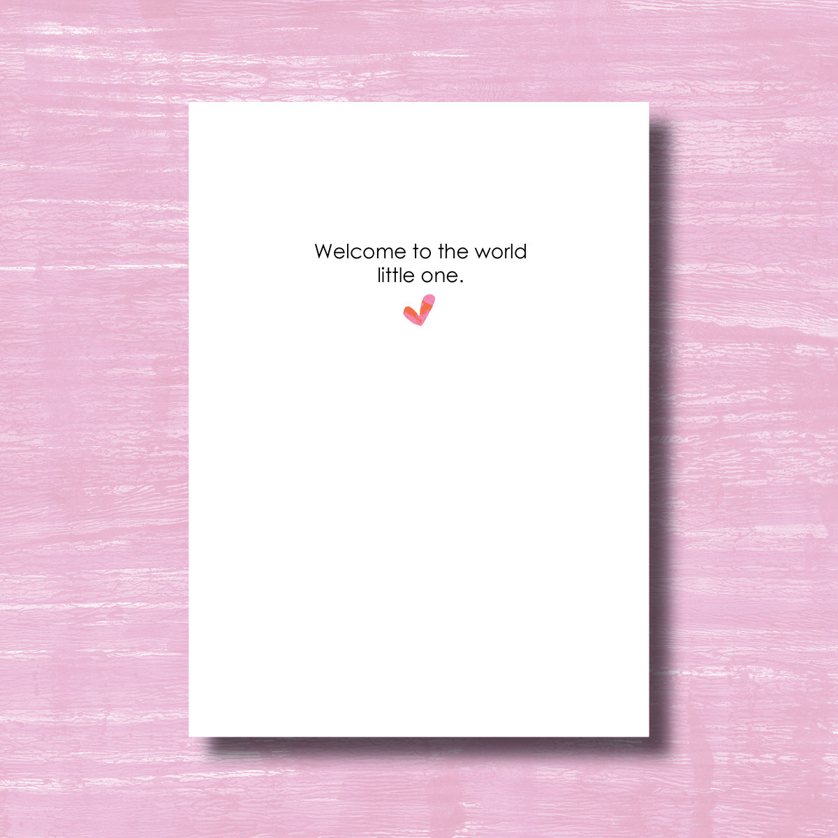 Hello Baby - Greeting Card