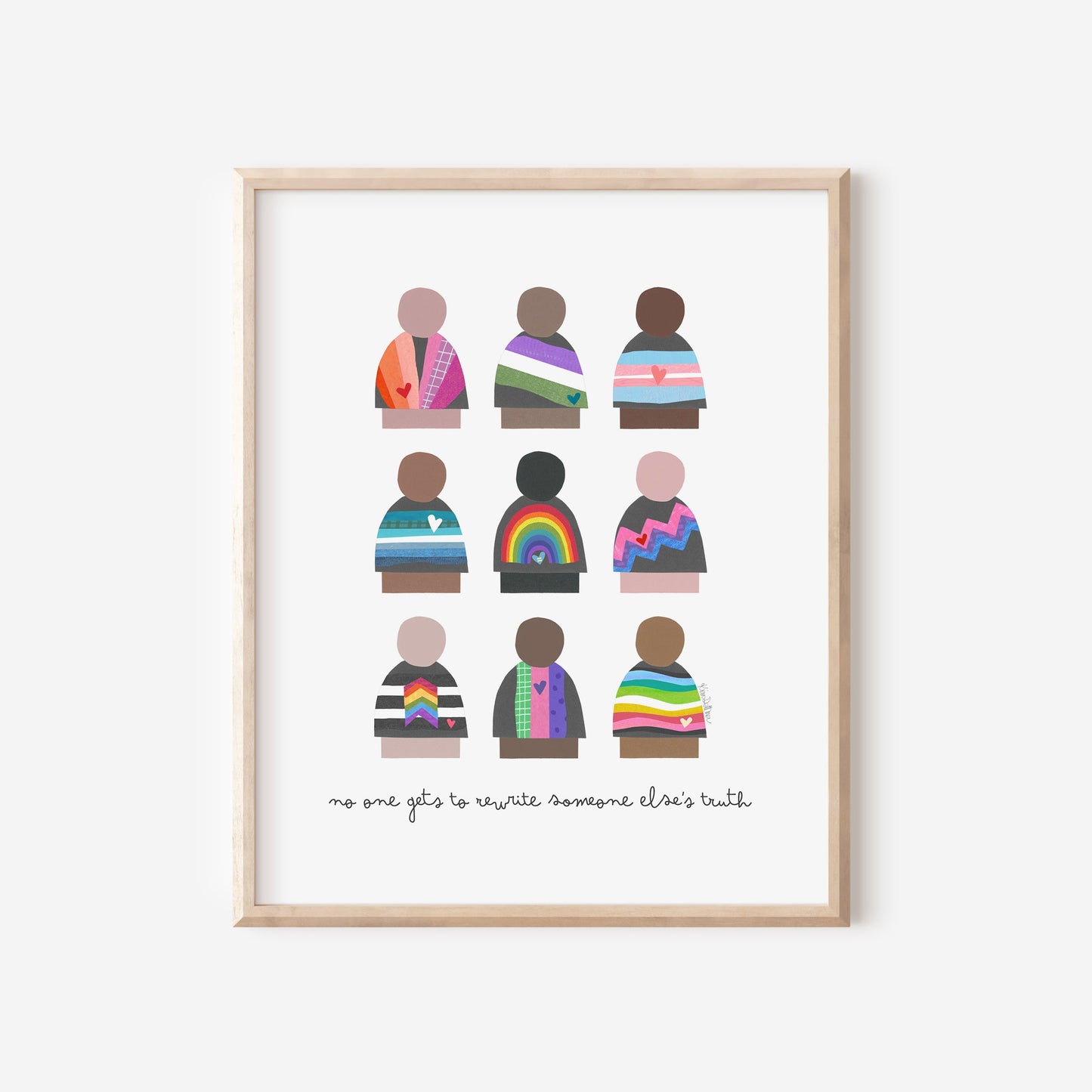 Little People Truth - Art Print