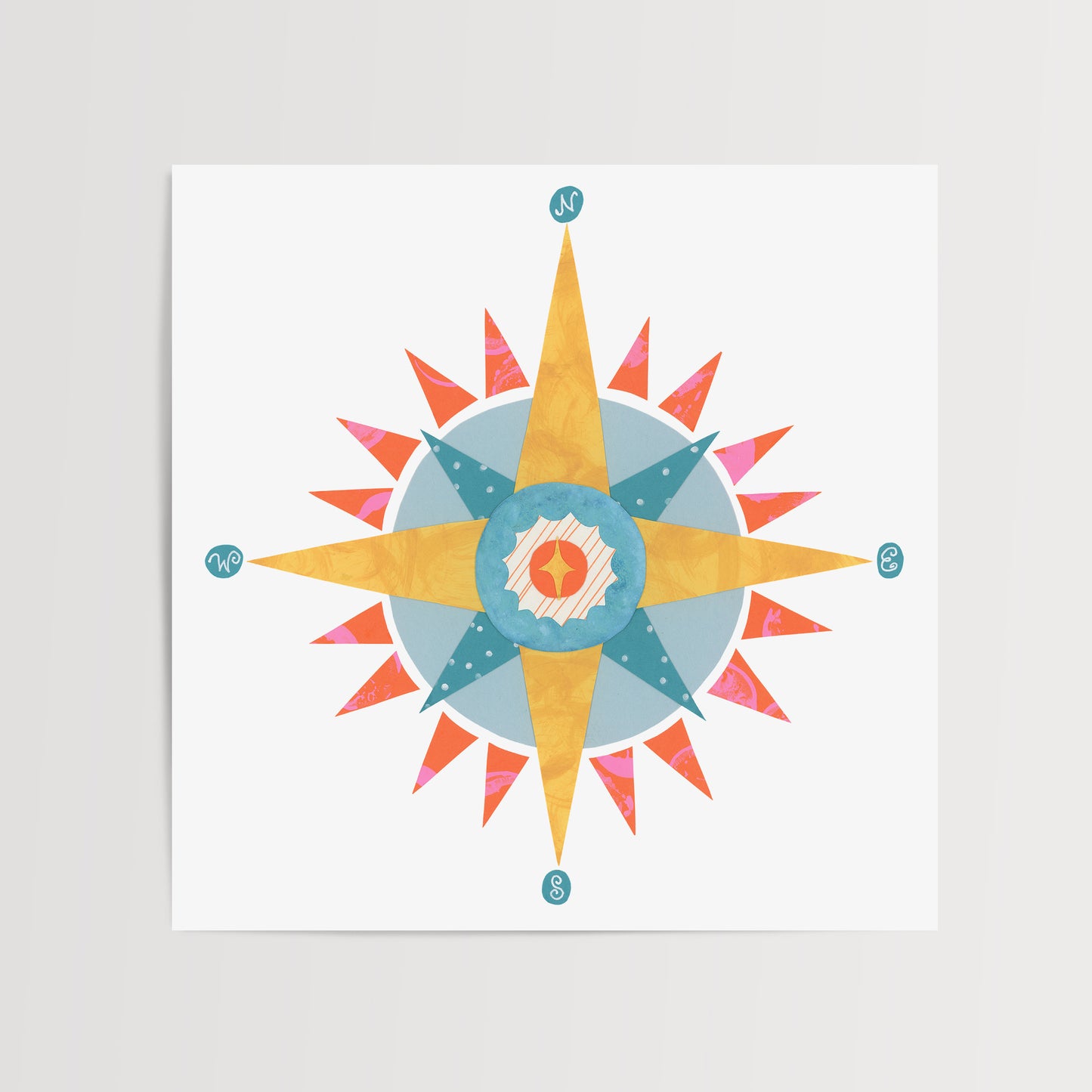 Cheery Compass Rose