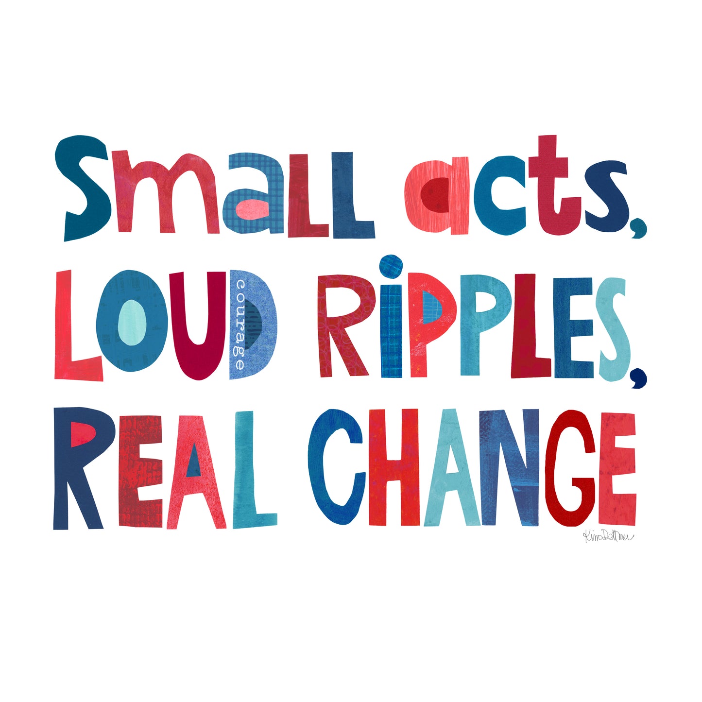 Small Acts - Art Print