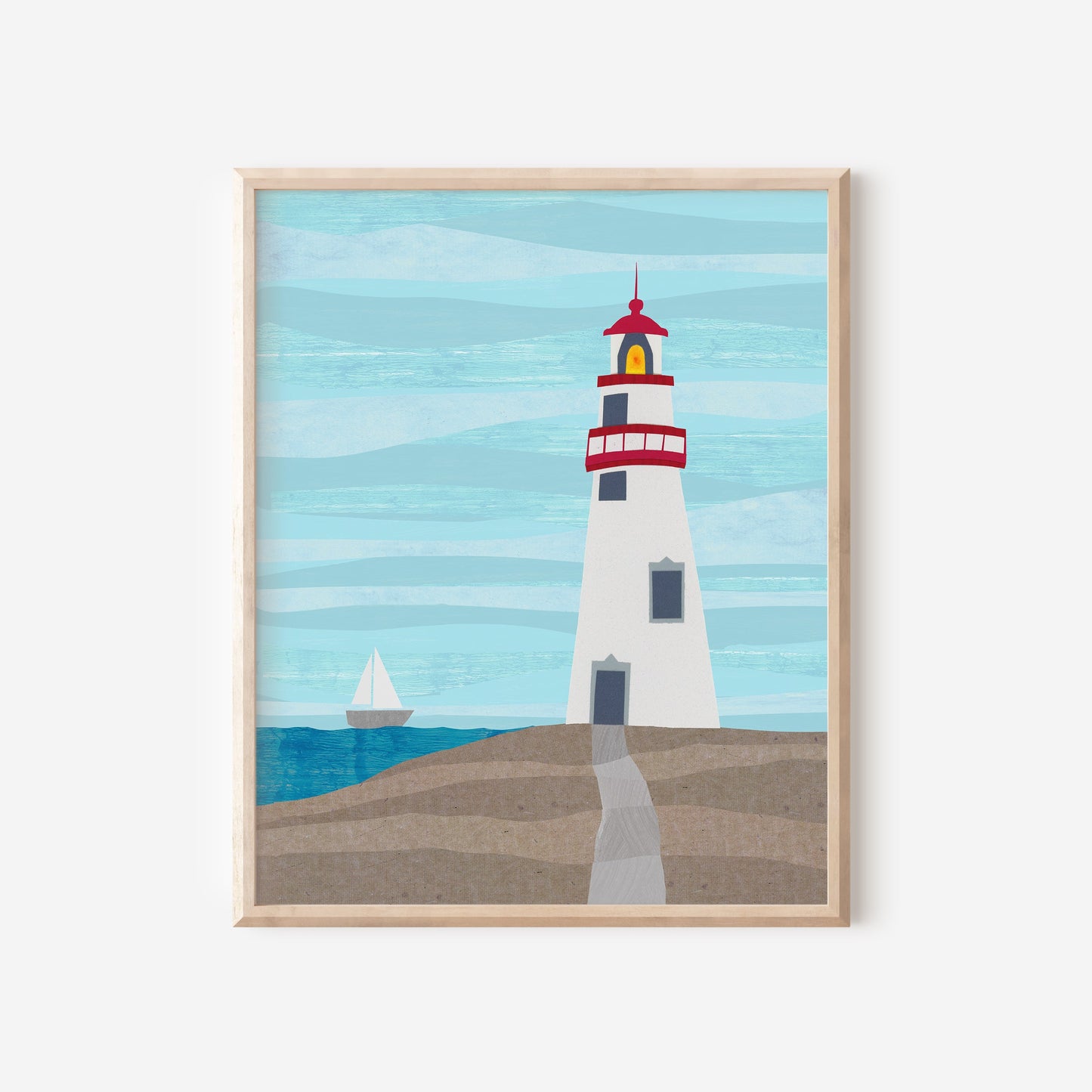 Marblehead Lighthouse - 8x10 Art Print