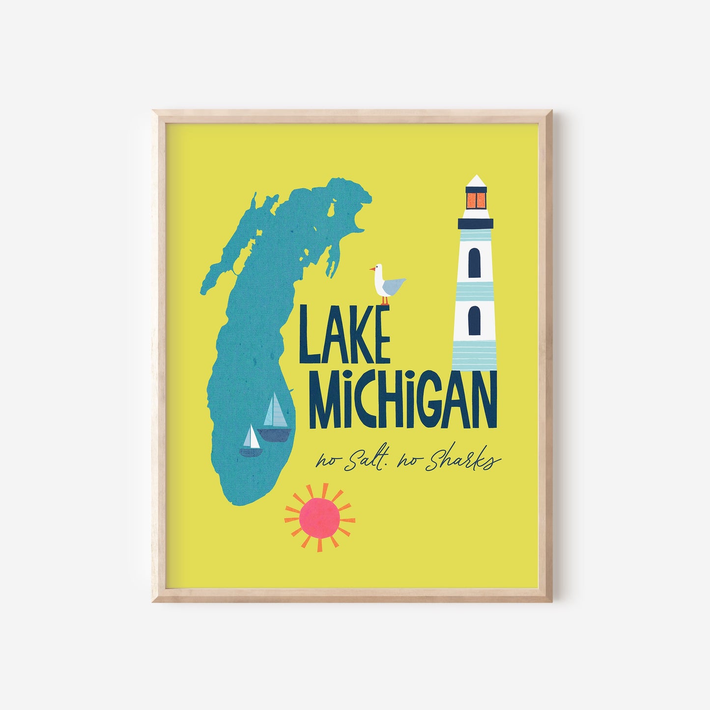 Lake Michigan - 8x10 Art Print