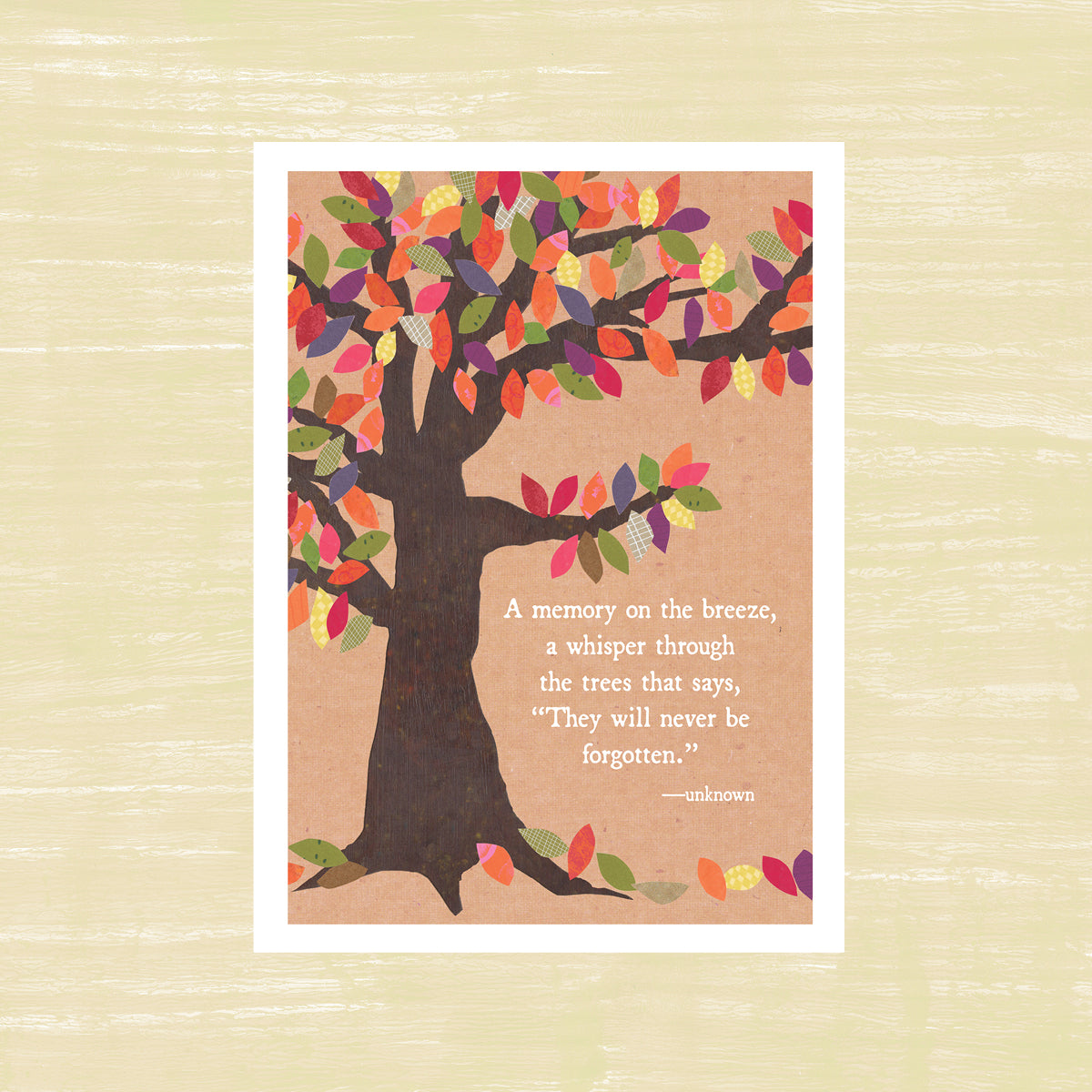 Memory on the Breeze - Greeting Card