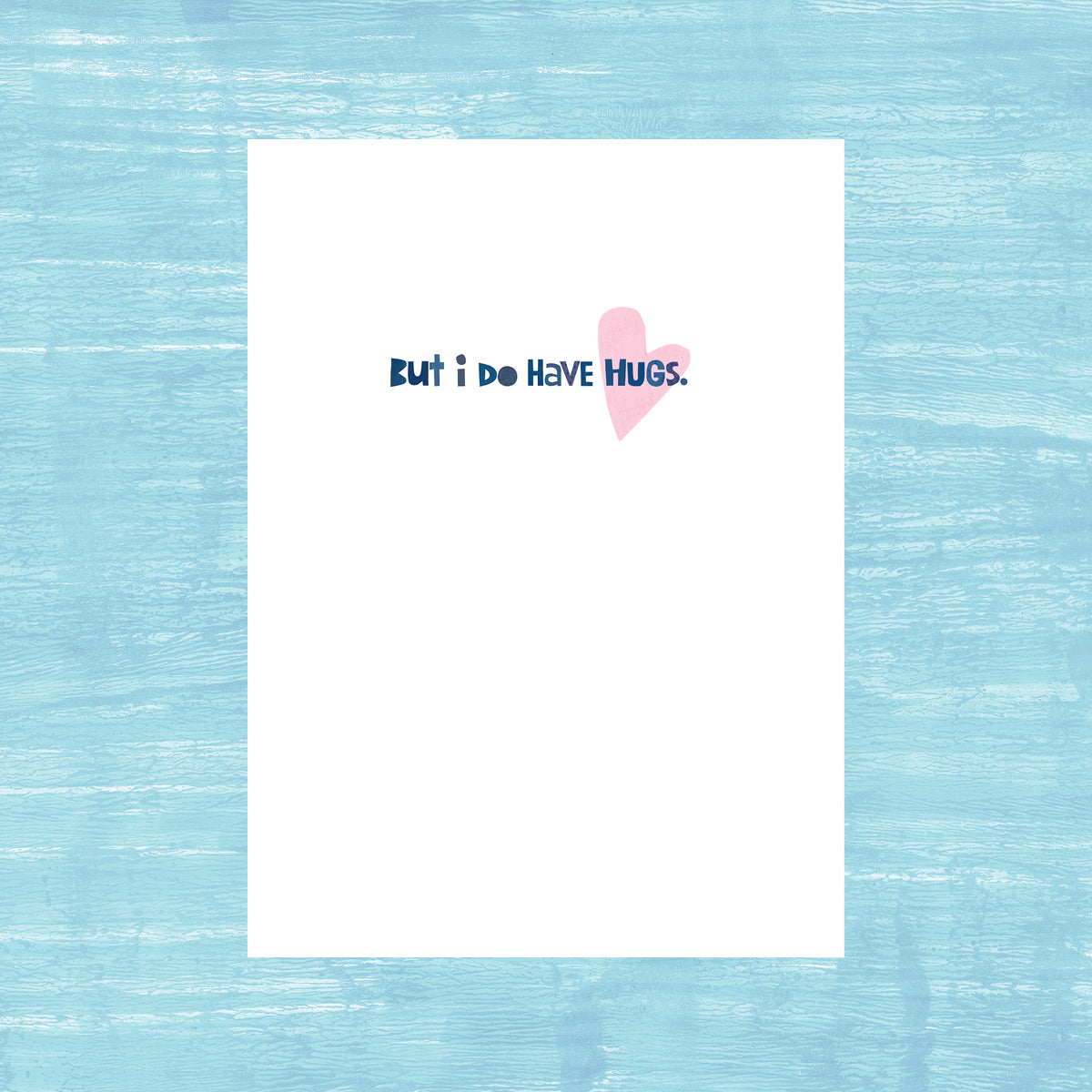 No Words - Greeting Card