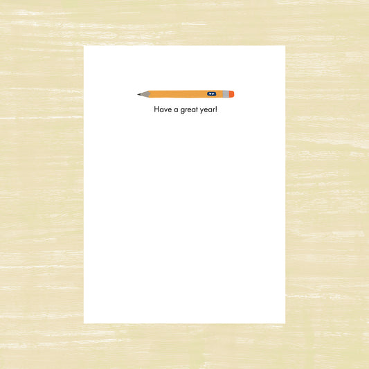 Happy Back To School - Greeting Card
