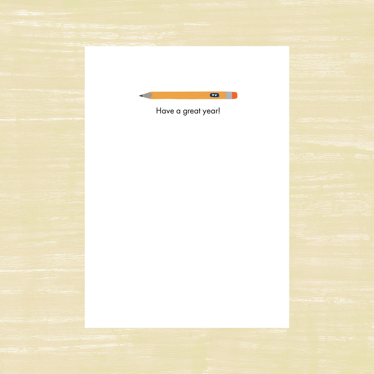 Happy Back To School - Greeting Card