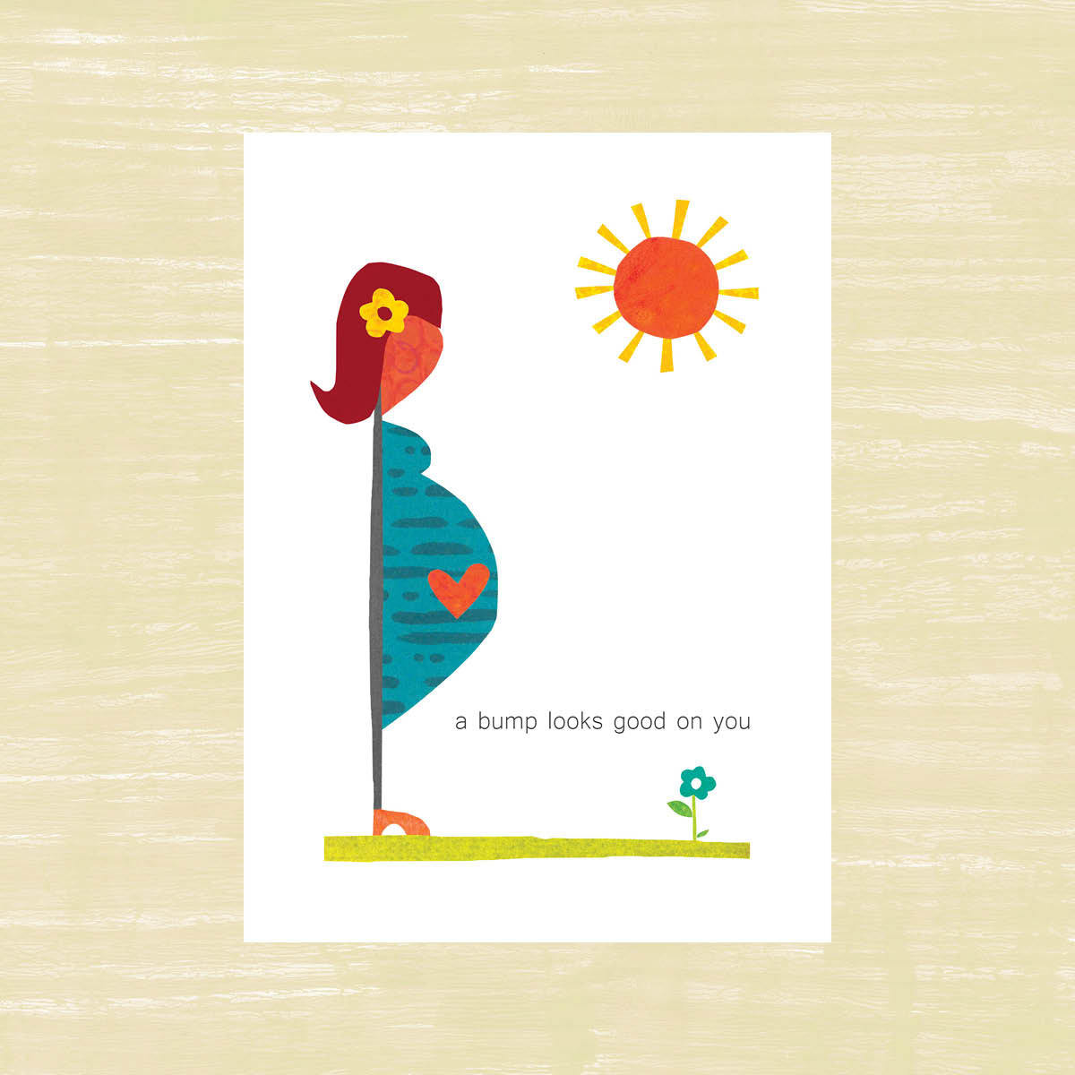 Baby Bump - Greeting Card