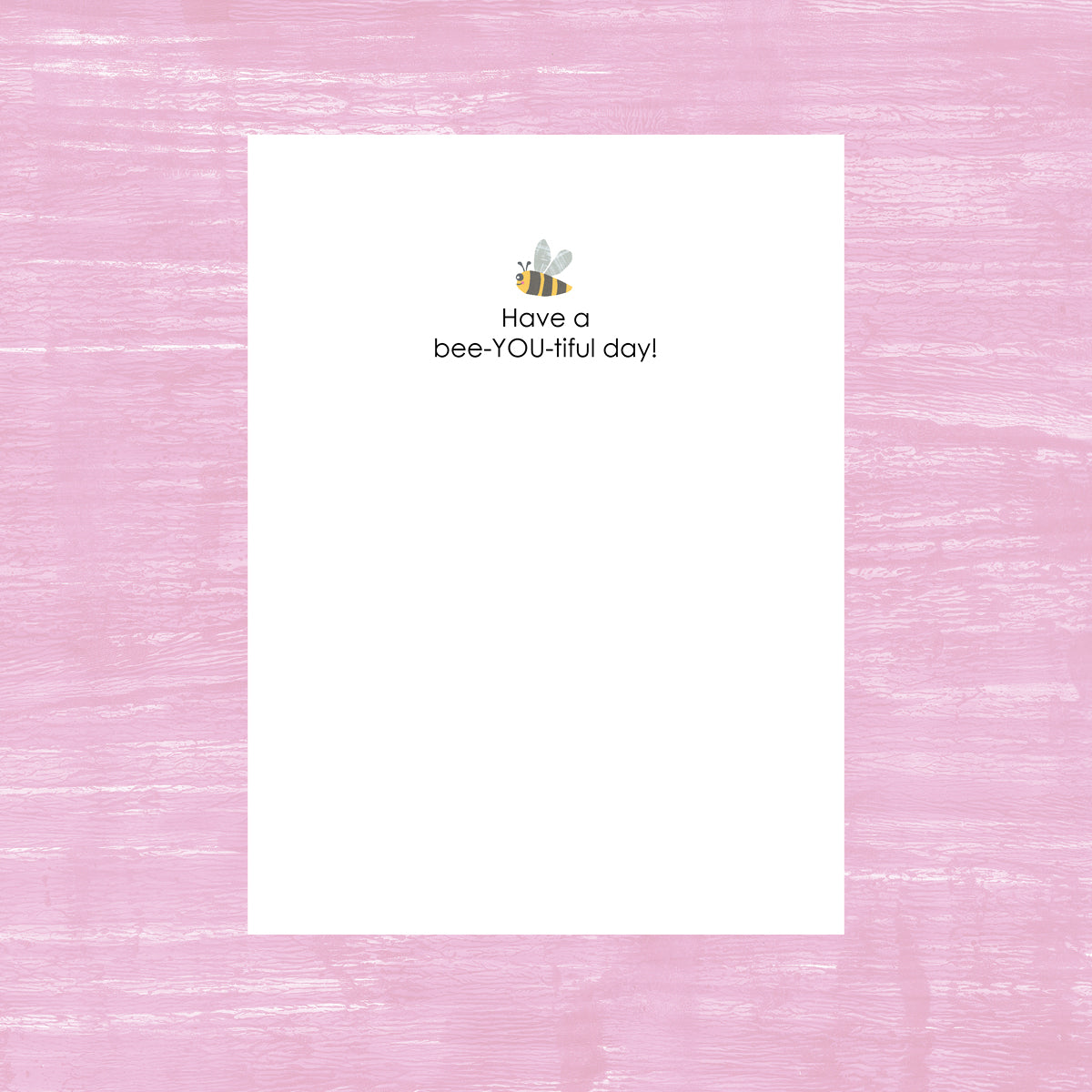 Happy Bee Day - Greeting Card