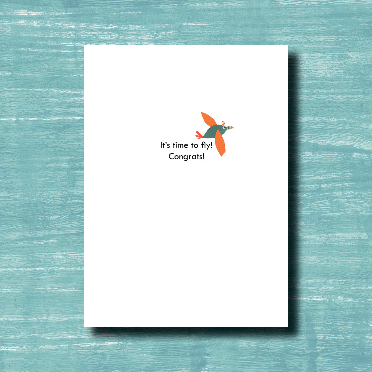 Graduation Bird - Greeting Card