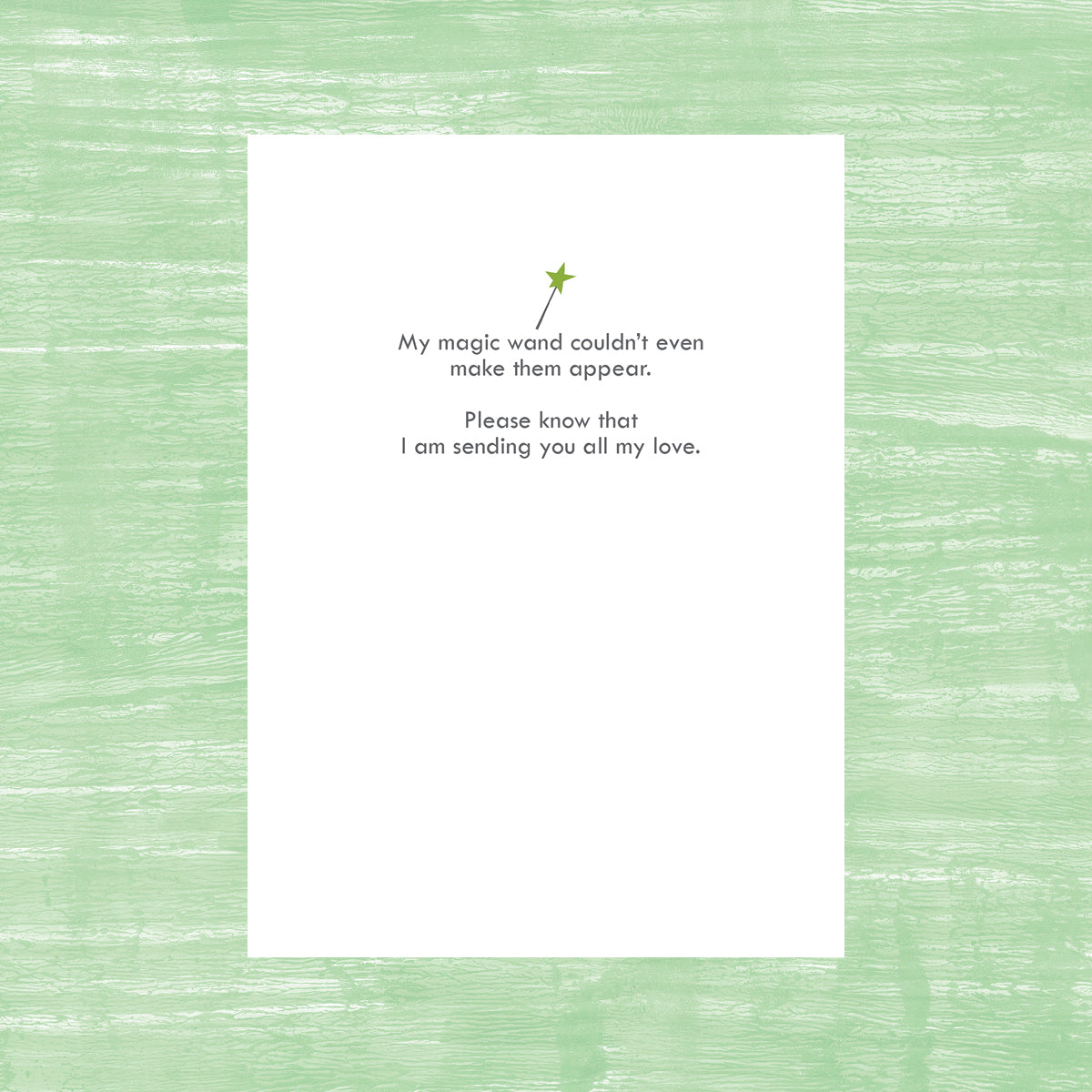 Magic Words - Greeting Card