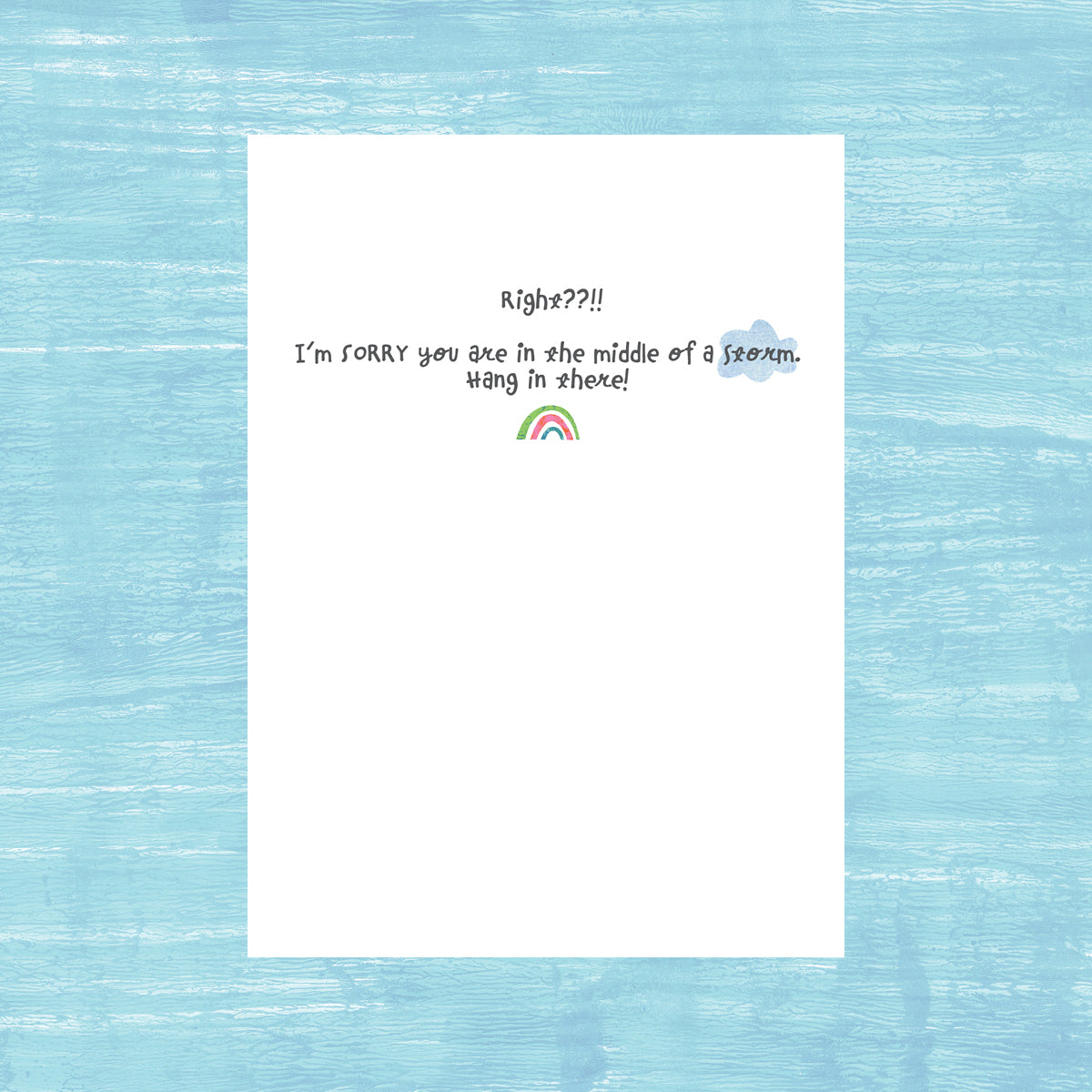 Rainbows & Sunshine - Greeting Card
