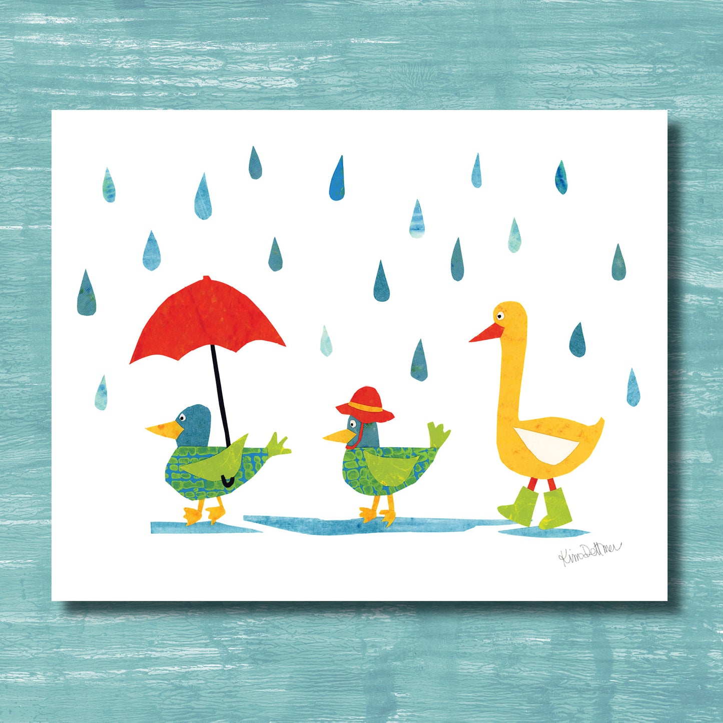 Duck. Duck. Goose. (print)