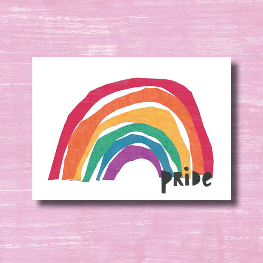 Gay Pride Rainbow - greeting card