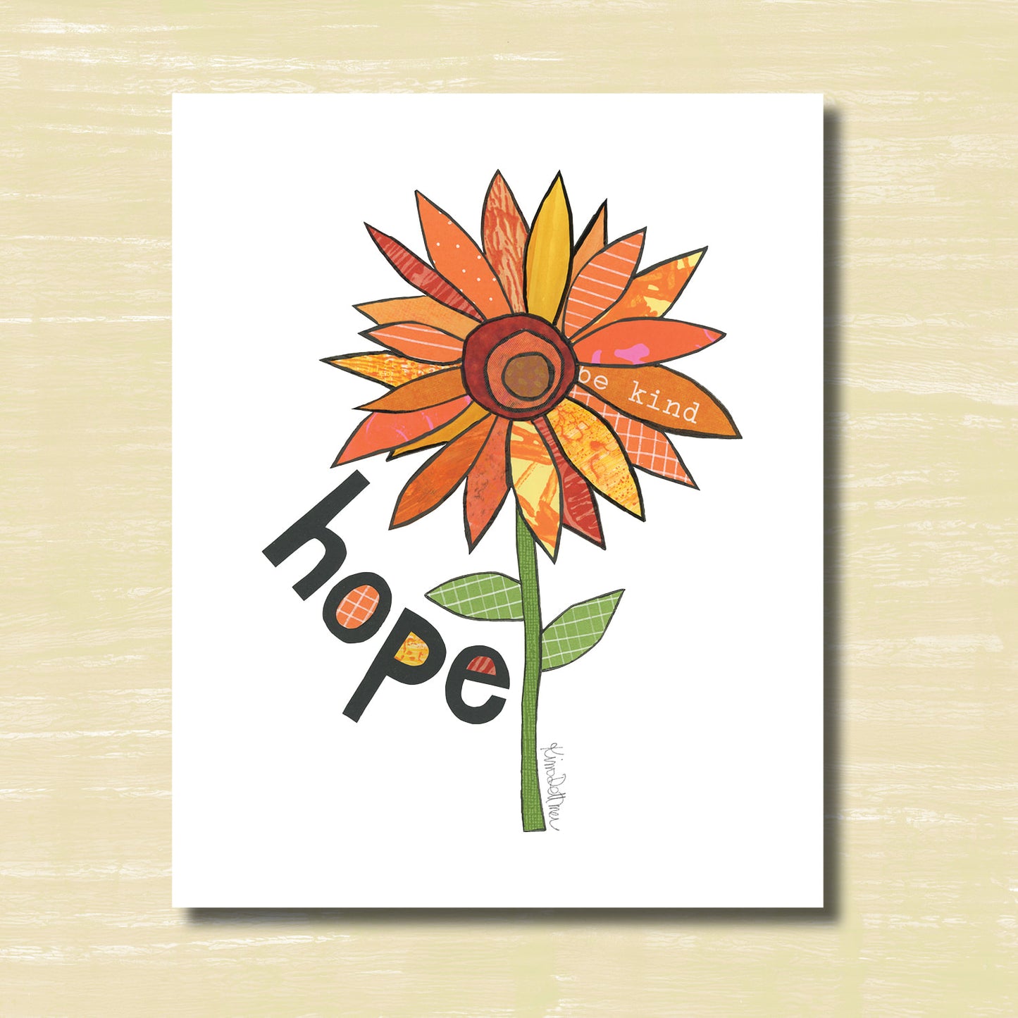 Hope for Ukraine - print