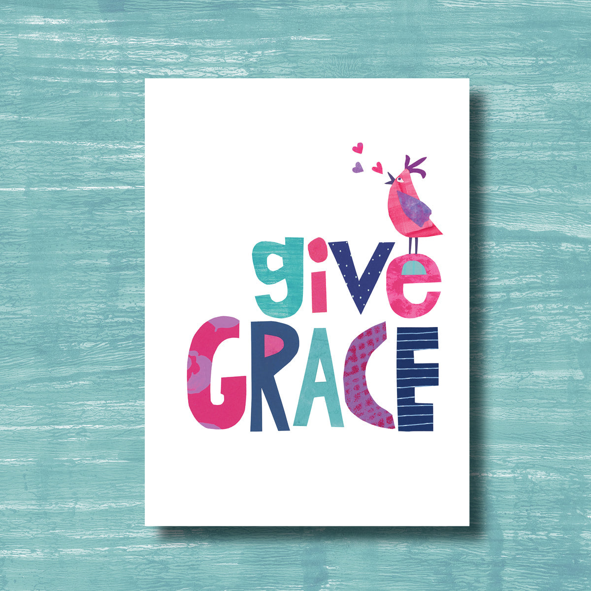 Give Grace - Greeting Card