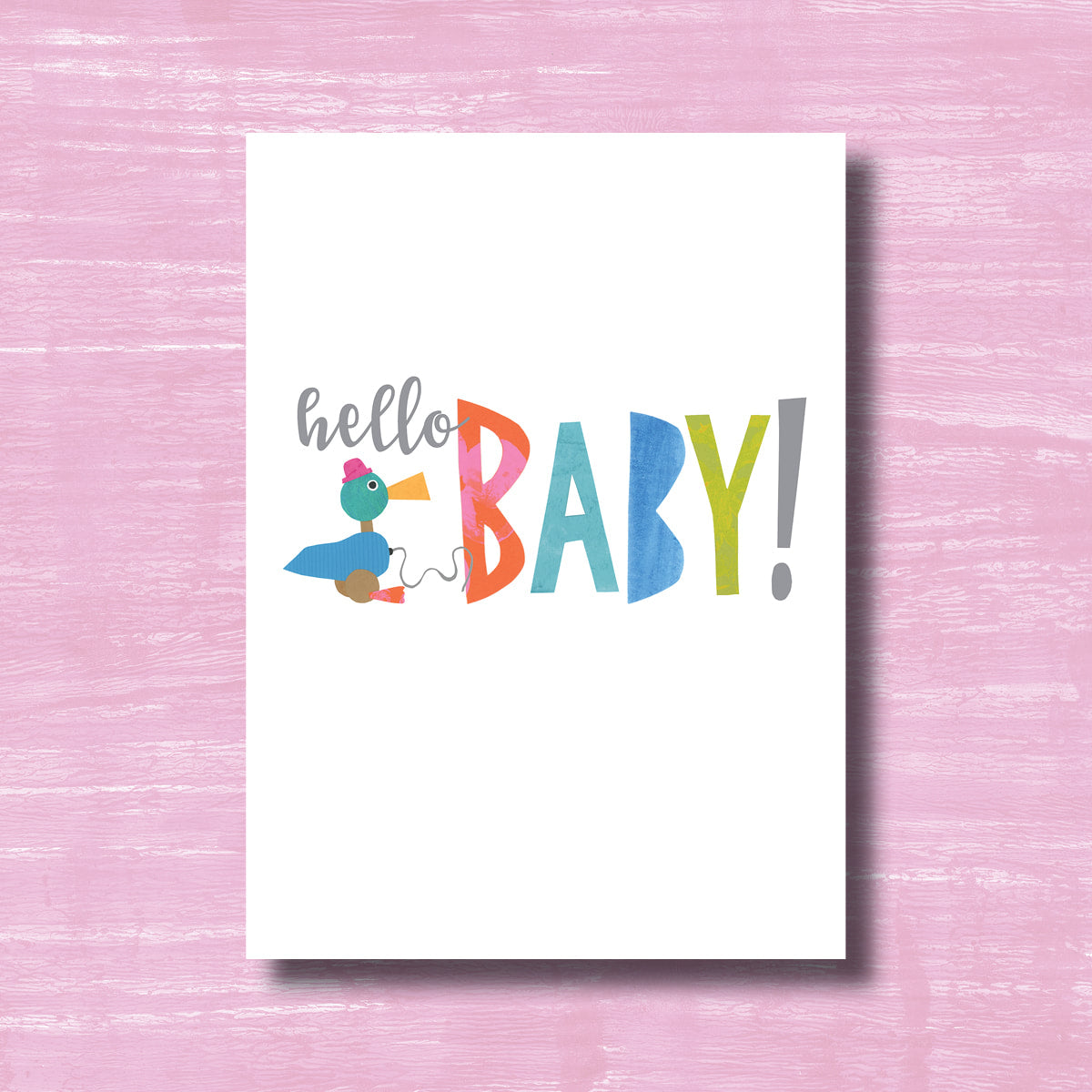 Hello Baby - Greeting Card