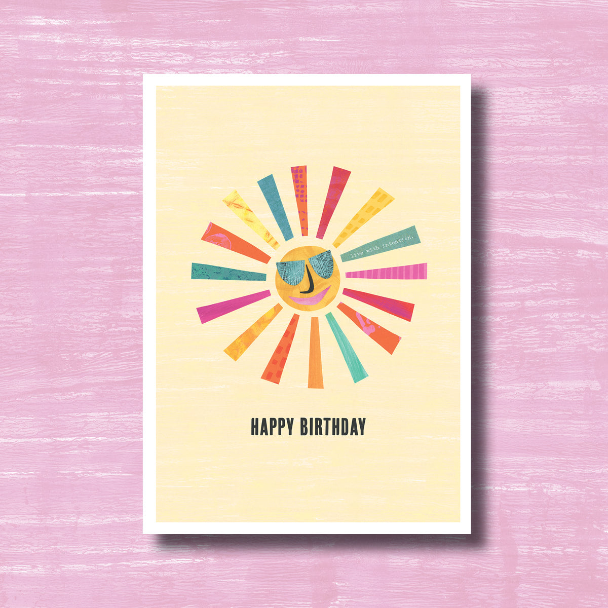 Birthday Sun - Greeting Card