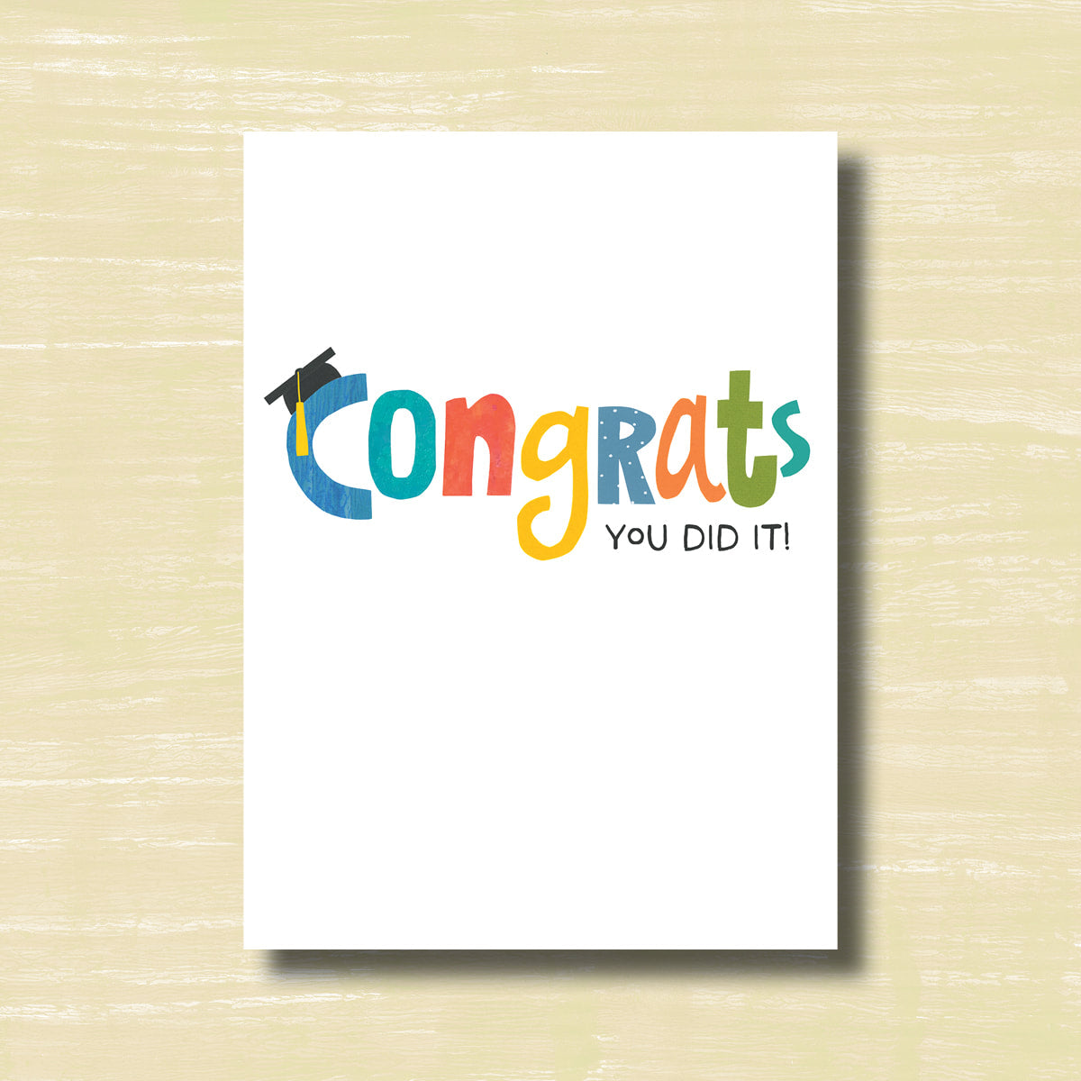 Graduation Congrats - Greeting Card